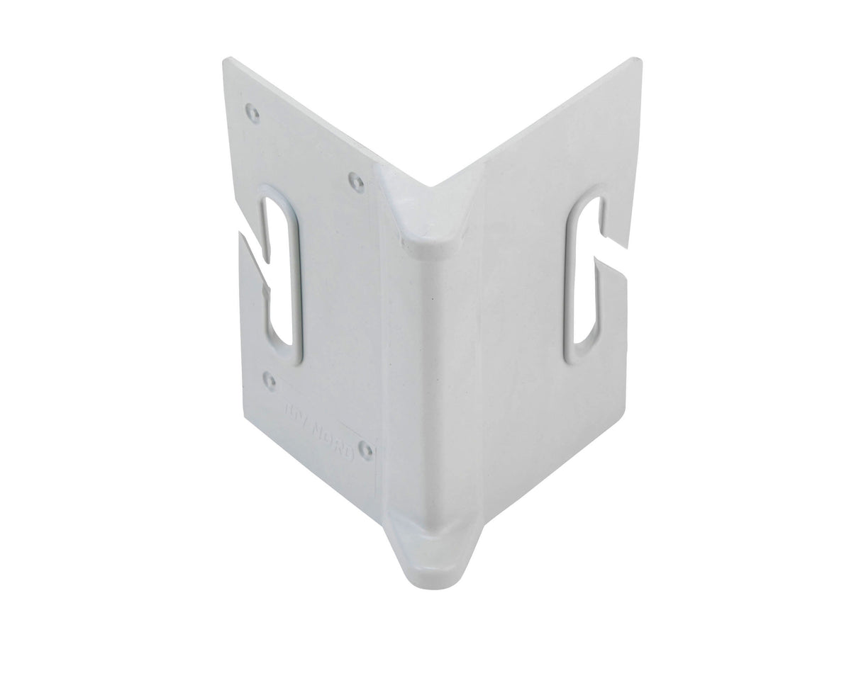 PP Kantenschutzwinkel Weiß mit T-Schlitz, Breite 135mm (soft) | SAN00543 - better-camper.de | Mense GmbH
