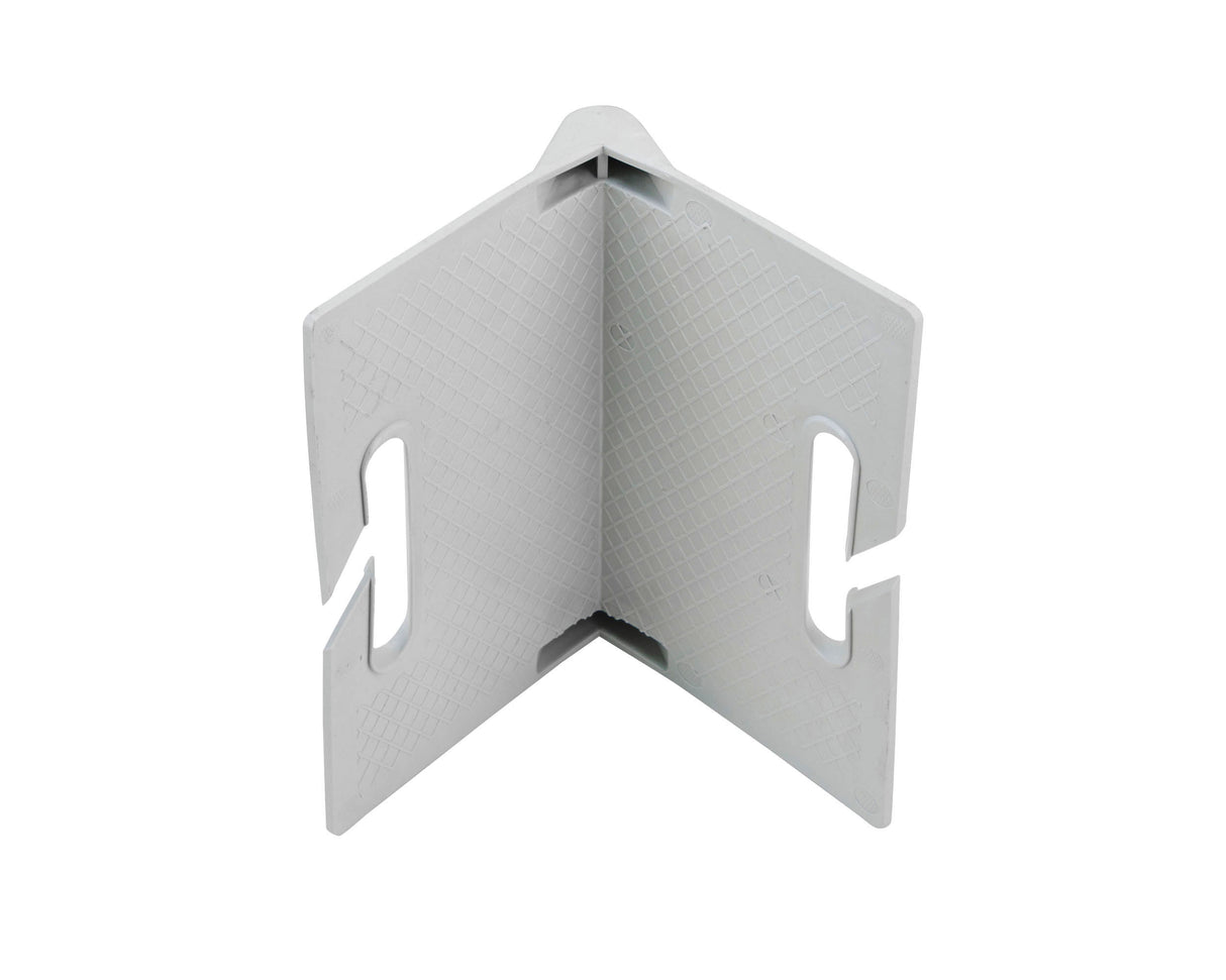 PP Kantenschutzwinkel Weiß mit T-Schlitz, Breite 135mm (soft) | SAN00543 - better-camper.de | Mense GmbH