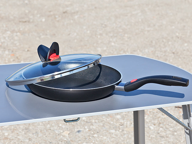 Pfannenset Click&Cook, Pfanne 28 cm + Glasdeckel | 100801002 - better-camper.de | Mense GmbH
