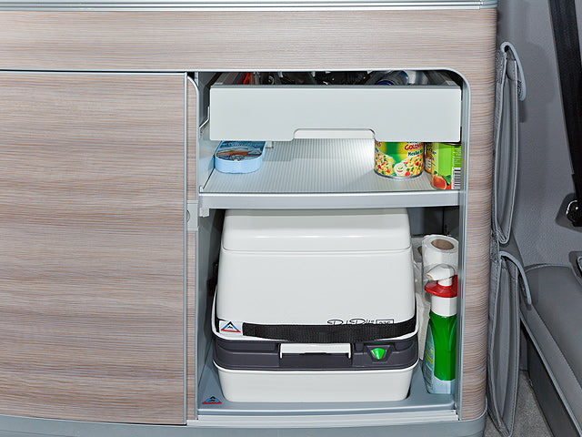 Antirutsch-/Schutzmatten 6er-Set | f. Schrankgefache | VW T6.1 California | 100704512 - better-camper.de | Mense GmbH