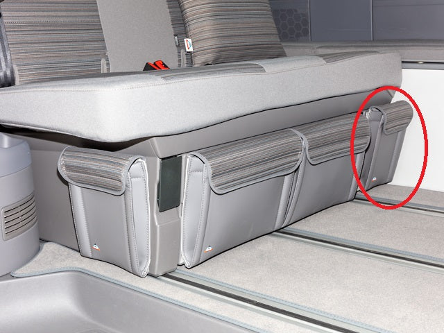 UTILITY | Bettkasten vorne links | Design "Mixed Dots" | VW T6.1/T6/T5 California | 100706813 - better-camper.de | Mense GmbH