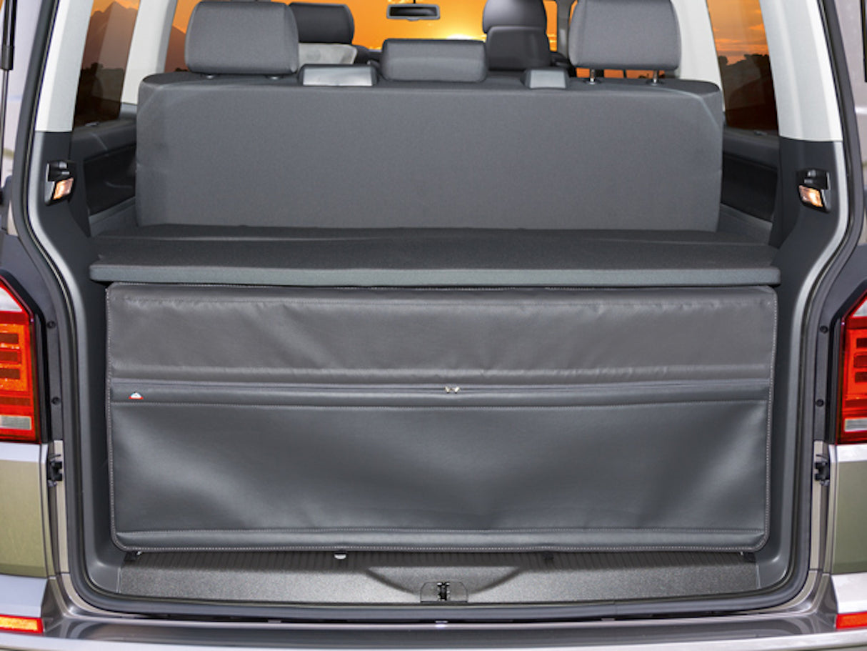 FLEXBAG | Heckladeraum | Design "Titanschwarz" | VW T6.1/T6/T5 Multivan und Cali Beach mit 3er-Bank | 100501531 - better-camper.de | Mense GmbH