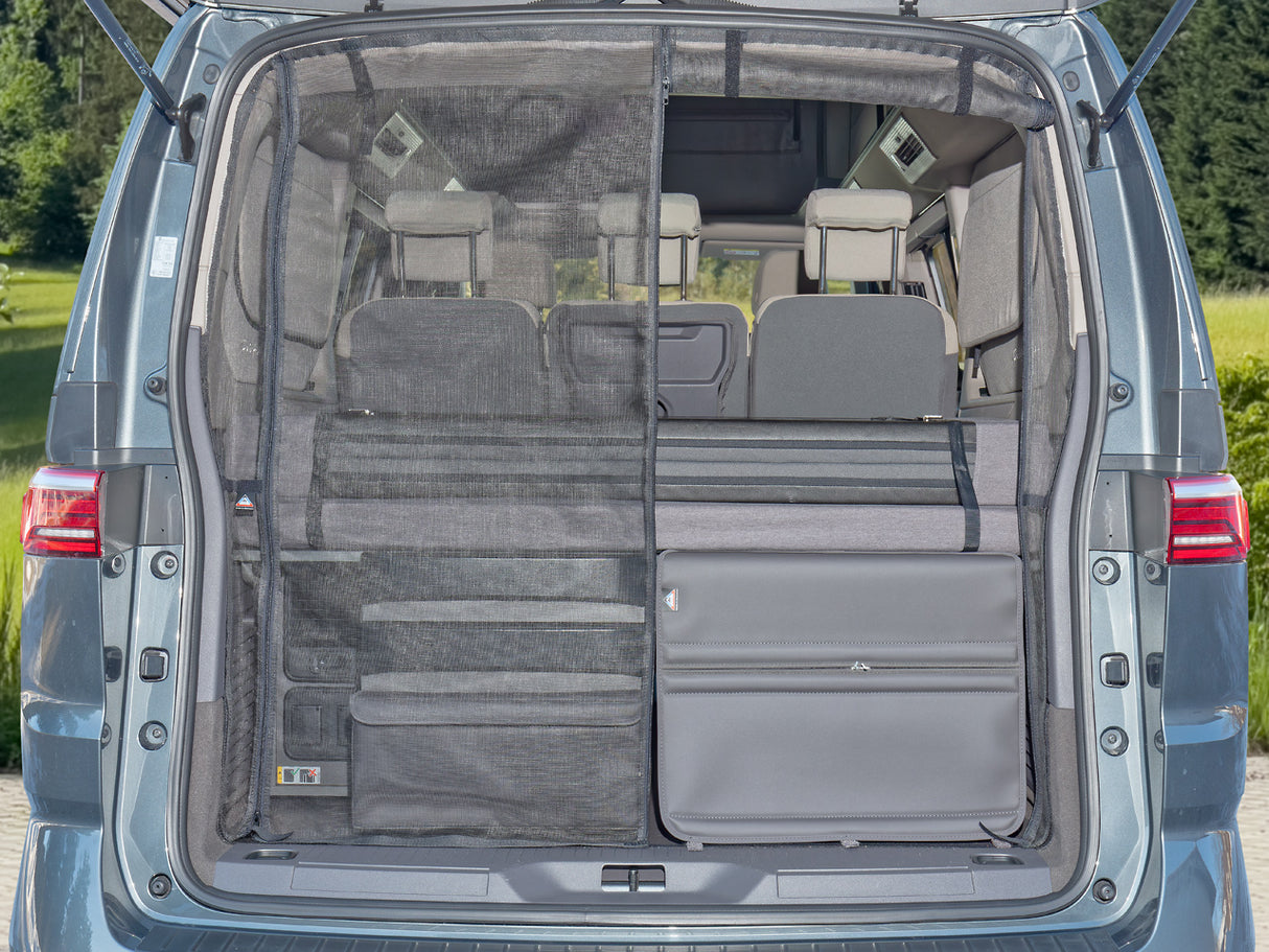 FLEXBAG | Heckladeraum | Design "Leder Raven" | VW T7 California Beach Camper | 100501537