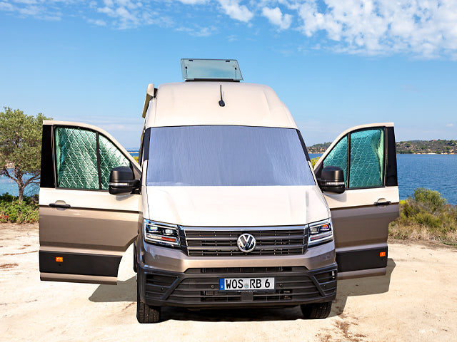 ISOLITE® | Outdoor PLUS Extreme | VW Grand California 600 und 680 | Windschutzscheibe außen +2 Fahrerhaus | 100701586 - better-camper.de | Mense GmbH