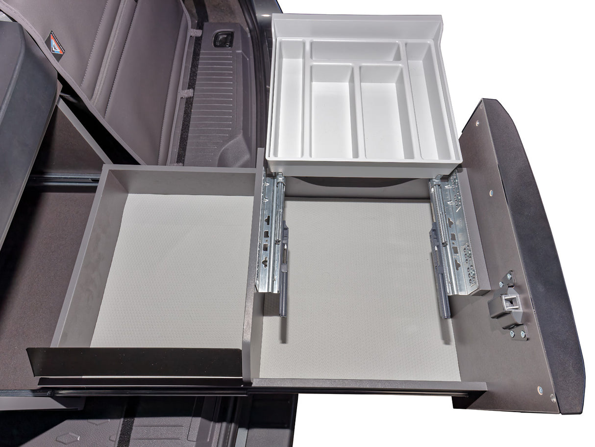 Antirutsch-/Schutzmatten 2er-Set | f. Heckküche | VW T7 California Beach Camper/Tour, VW Caddy 5 | 100704519