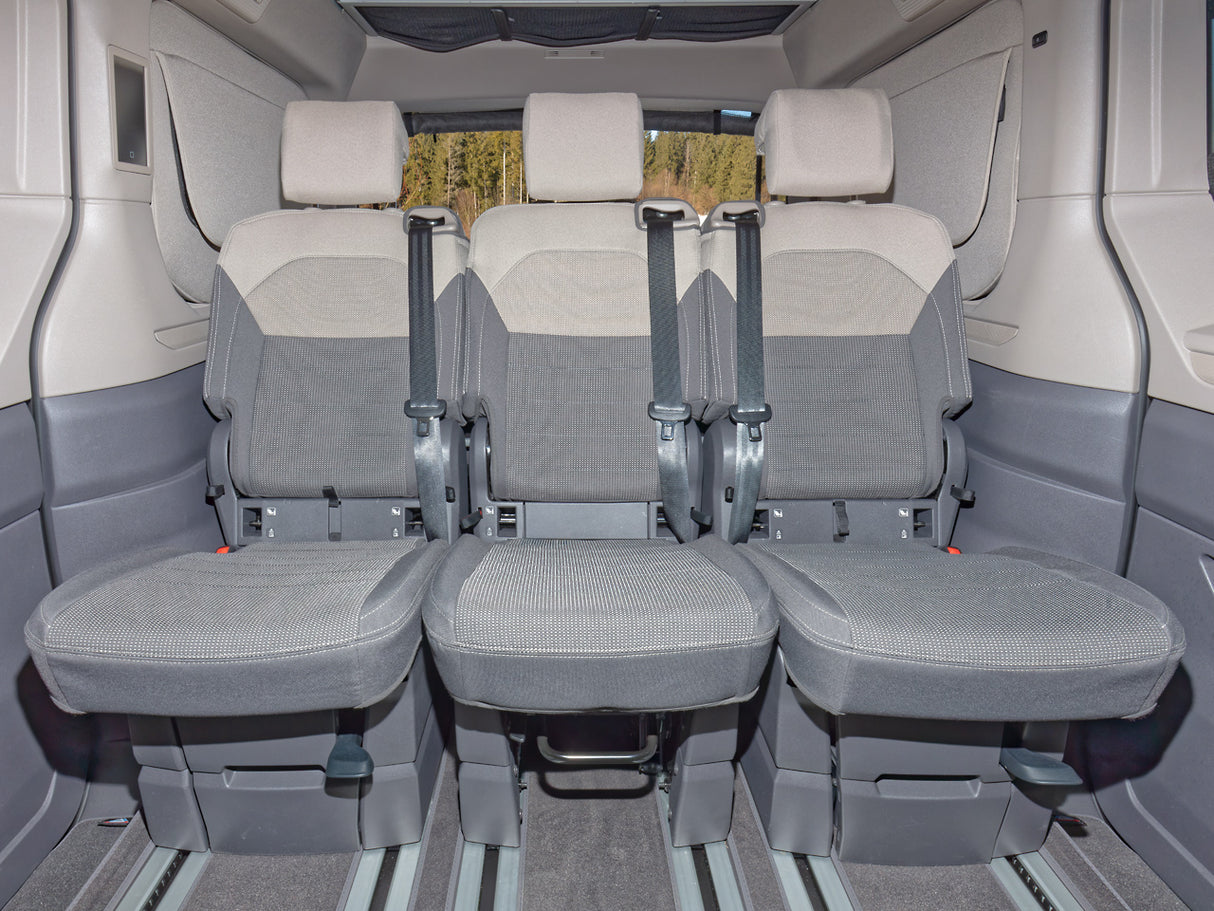 Second Skin® | Schonbezug Mittelsitz (2. Sitzreihe) | Design "Ribella Sandwick/Raven" | VW T7 California Beach Tour/Camper| 100705794