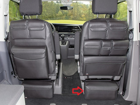 MULTIBOX CarryBag® | Isolier-Tragetasche | Design "Leder Titanschwarz" | VW T6.1/T6/T5 | 100706830 - better-camper.de | Mense GmbH
