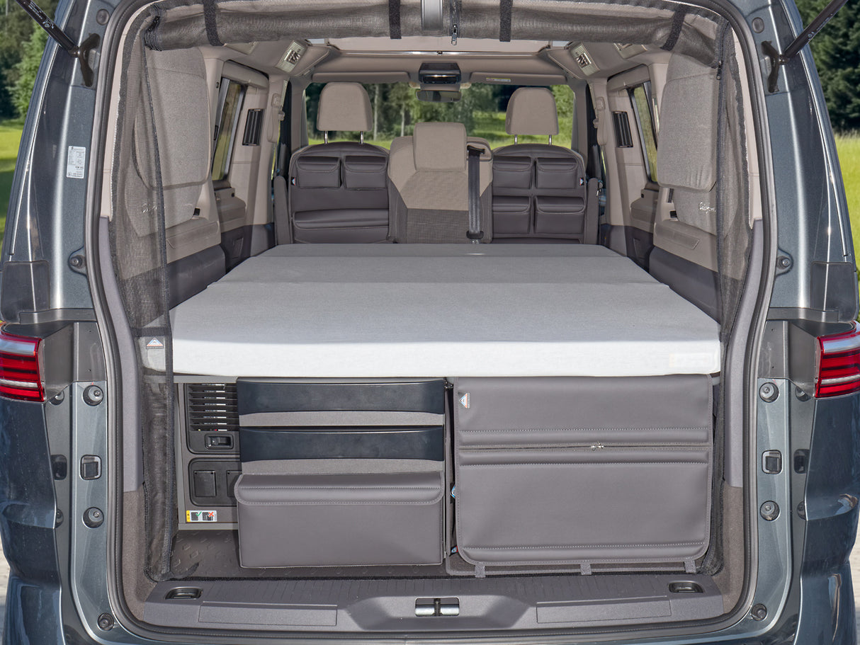 iXTEND® | Spannbettlaken Original-Faltbett | Single-Jersey Design "Weiß" | VW T7 California Beach Camper/Tour | 100707635