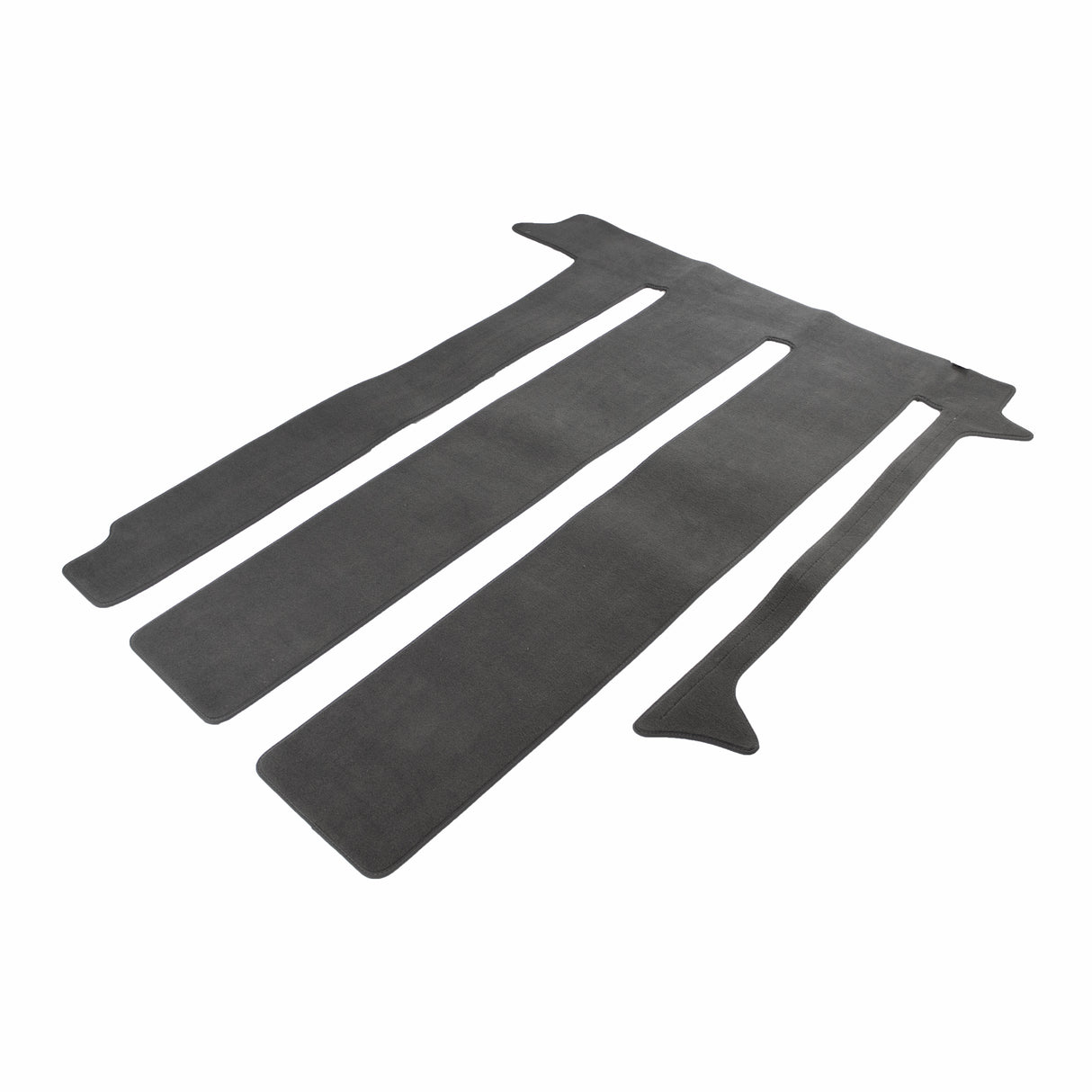 Velour carpet | for passenger compartment | "Palladium" | VW T6.1 California Ocean / Coast | 3 floor rails | 100708613