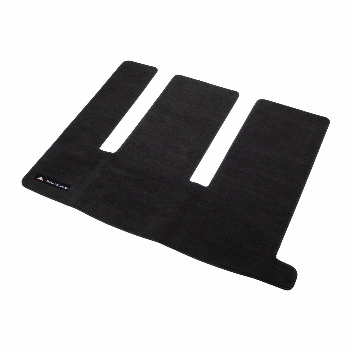 Velour carpet | for the rear cargo area | "Titanium Black" | VW T6.1 California Beach with 2-seater bench | 100708624