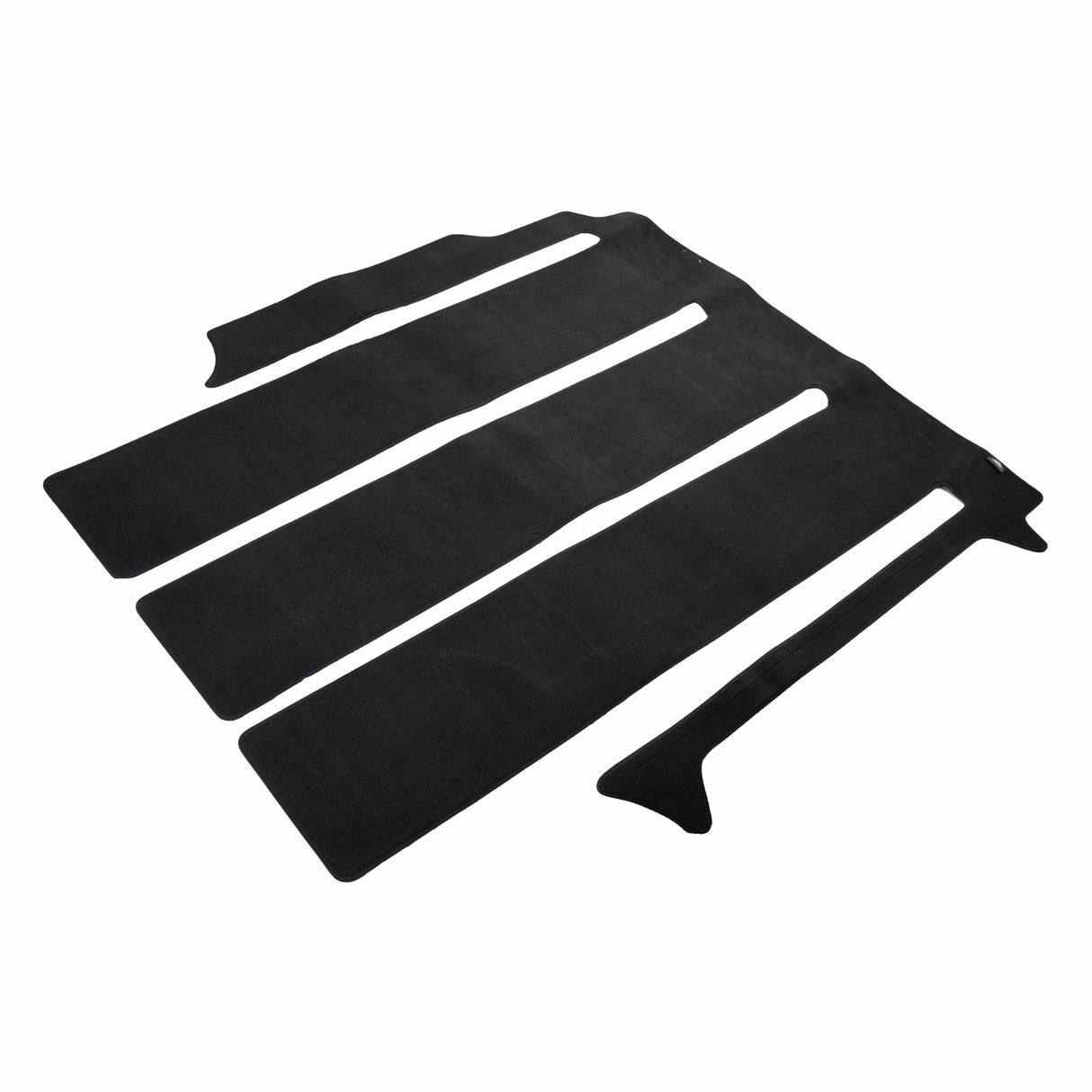 Velour carpet | Passenger compartment, 1 sliding door | T6.1/T6/T5 Beach (without camper) >2011, Multi, (Start>2010) | Titanium black |100708637