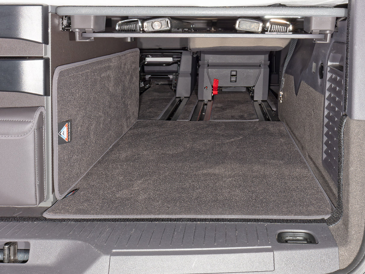 Veloursteppich | Heckladeraum | Design "Raven" | T7 California Beach Camper | 100708655