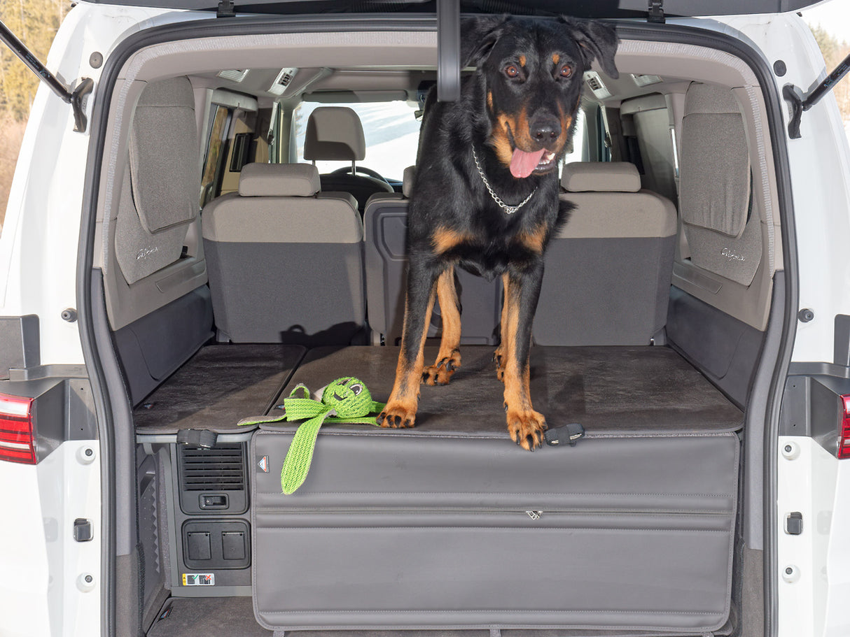 iXTEND PAD® | Schutzmatte Heckbrett | T7 California Beach Tour | Design „Raven“ | 100708664