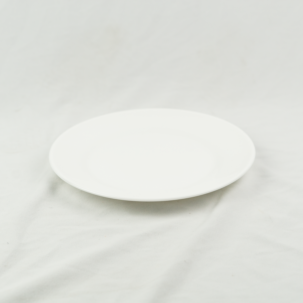 Teller flach Ø 25 cm, weiß | 100800220 - better-camper.de | Mense GmbH