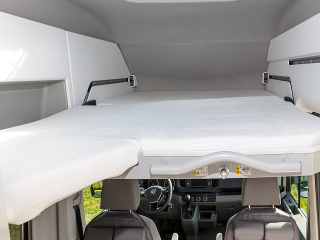 iXTEND®| Spannbettlaken für das Hochbett | VW Grand California 600 | 2-teilig, Single-Jersey | 100707623 - better-camper.de | Mense GmbH