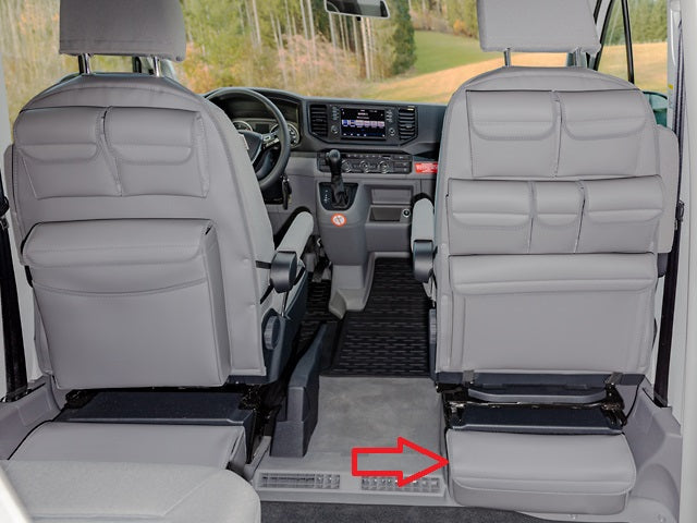 MULTIBOX® | CarryBag für alle VW Grand California mit Befestigungssatz | Design „Leder Palladium“ | 100706840 - better-camper.de | Mense GmbH