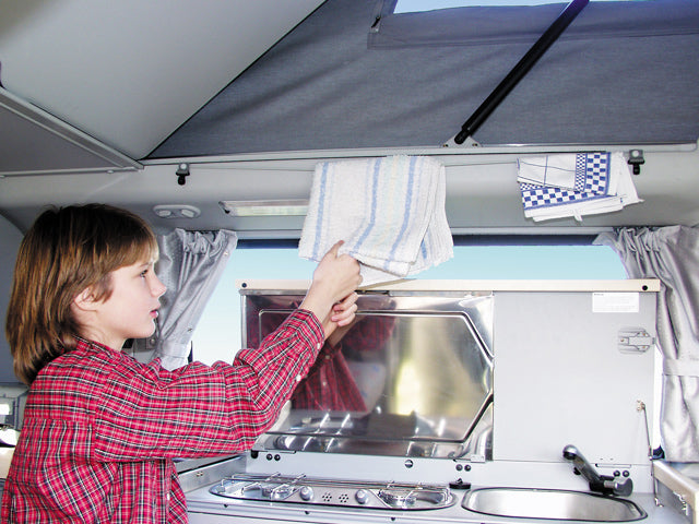 Kleiderhaken + Handtuchhalter | für VW T4 California | 100704102 - better-camper.de | Mense GmbH