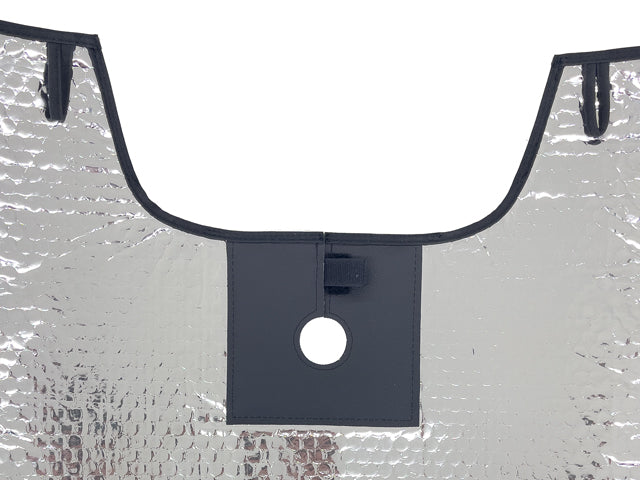 ISOLITE Inside Fahrerhausfenster, 3-teilig, VW Grand California 680 runder Spiegelfuß | 100701582 - better-camper.de | Mense GmbH