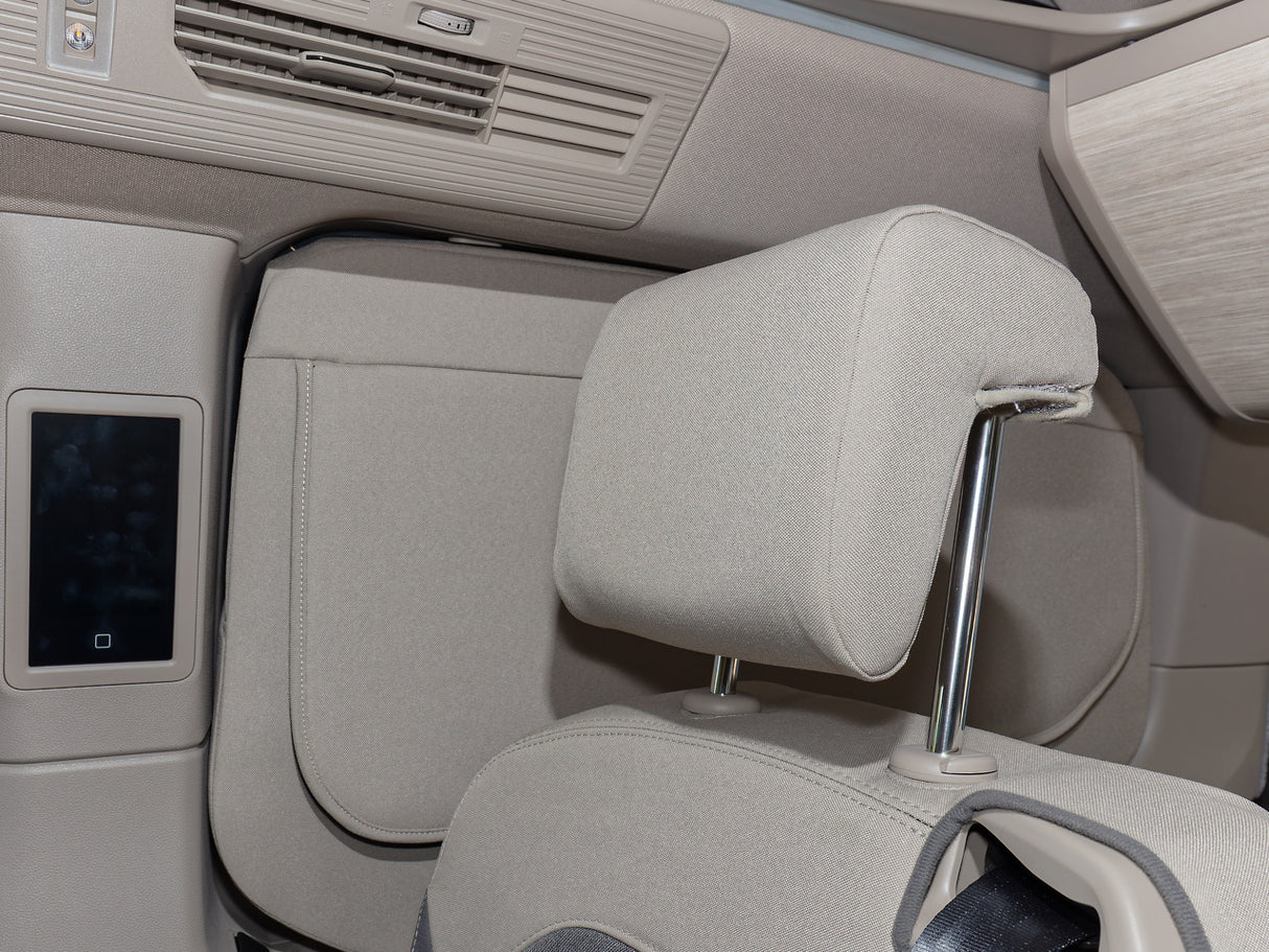 Second Skin® | Schonbezug Kopfstütze FH-Sitze fest | Design "Sandwick" | VW T7 California | 100705796