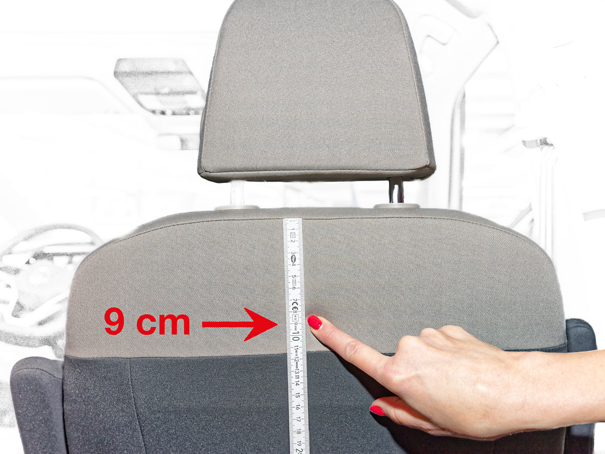 Utility | Rückenlehne FH-Sitz mit MULTIBOX ® Maxi | VW T7 California/Multivan | Design "Leder Raven" | 100706861