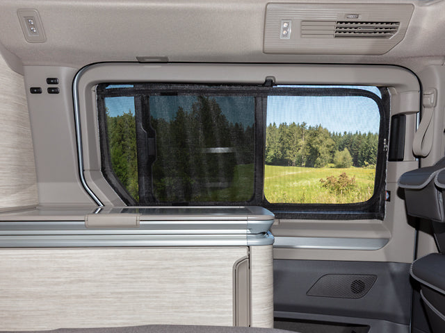 FLYOUT für die Schiebefenster in Schiebetür links mit U-Reißverschluss | VW T7 California | 100150123