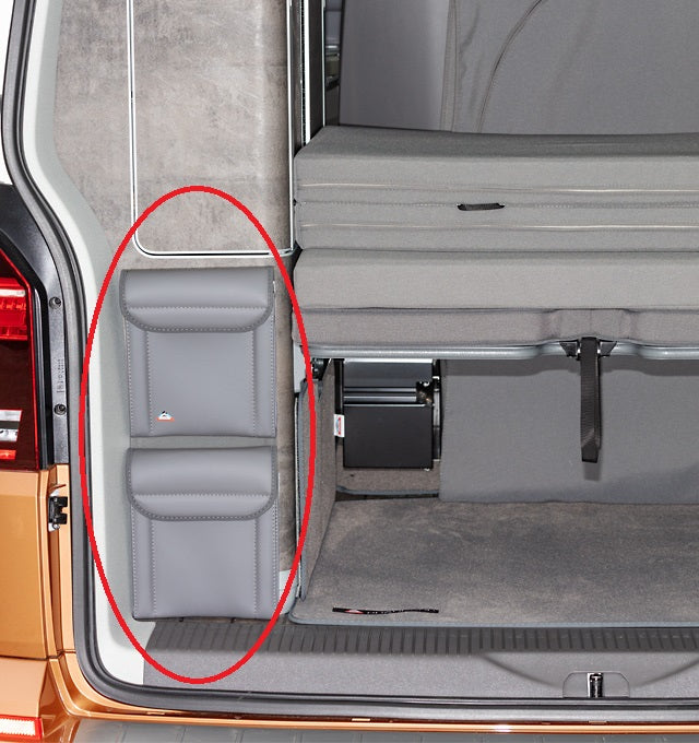 UTILITY | Kleiderschrank Heck, 2 Taschen | VW T6.1/T6/T5 California Ocean / Coast | 100706805 - better-camper.de | Mense GmbH