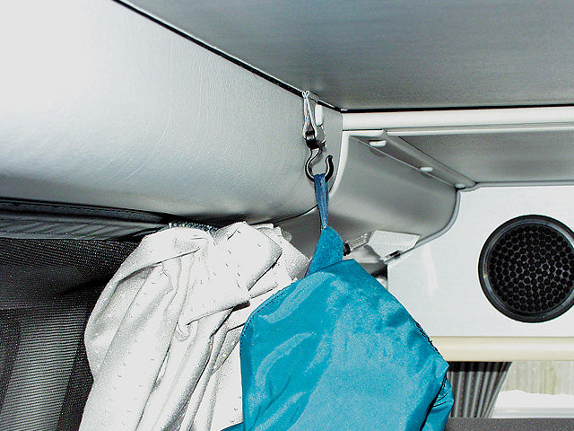 Kleiderhaken-Set 2 Stück | für VW T4 California | 100704101 - better-camper.de | Mense GmbH