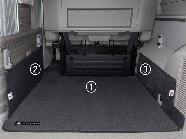 Schutzmatte | Fahrzeugverkleidung rechts | VW T6.1/T6/T5 California Ocean, Coast, Comfortline | 100708640 - better-camper.de | Mense GmbH