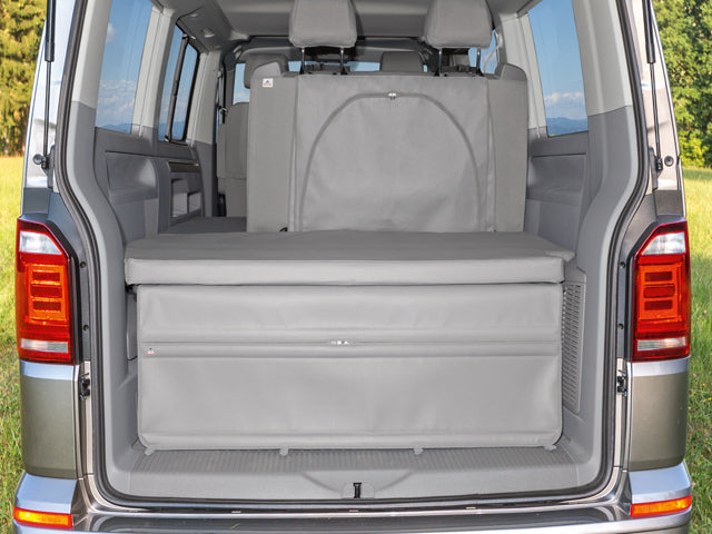 FLEXBAG | für Heck | VW T6/T5 California Beach | mit 2er-Bank, Design VW T6.1 | „Palladium“ | 100501530 - better-camper.de | Mense GmbH