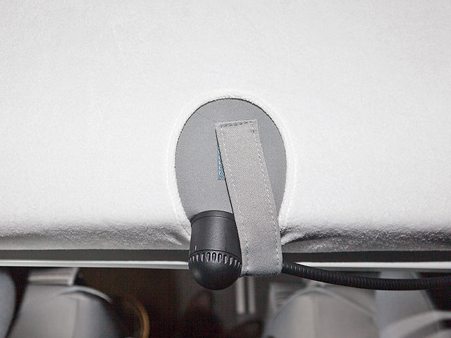 iXTEND® | Spannbettlaken für die Matratze im Aufstelldach | der VW T6/T5 California mit Aussparung | 100707601 - better-camper.de | Mense GmbH