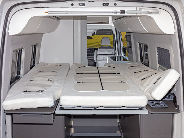 iXTEND® | Spannbettlaken für Heckbett im Fahrgastraum | VW Grand California 680 | 3-teilig, Single-Jersey | 100707624 - better-camper.de | Mense GmbH