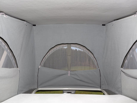 ISO-TOP® | MK V VW T6/T5 California mit elektrohydraulischem Aufstelldach und 3 Fenstern | 100701070 - better-camper.de | Mense GmbH