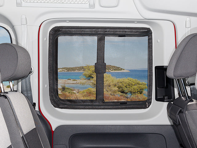 FLYOUT | Schiebefenster in Schiebetür rechts | VW Caddy 4 / 3 | 100160004 - better-camper.de | Mense GmbH