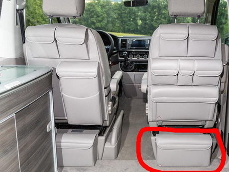 MULTIBOX | CarryBag, Isolier-Tragetasche, VW T6/T5 | Design "Leder Moonrock" | 100706780