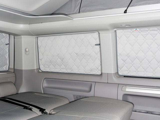 ISOLITE Extreme®| Schiebefenster und starres Fenster B-C-Säule links, ohne Schiebetür | VW T6.1/T6 /T5 | 100701576 - better-camper.de | Mense GmbH