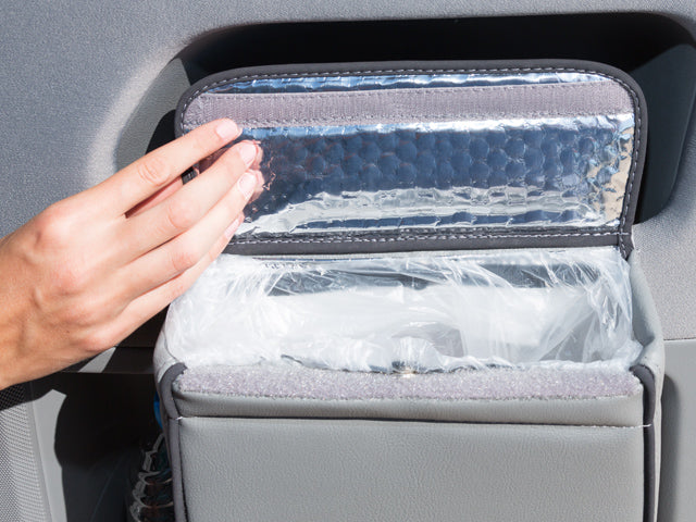 MULTIBOX® | VW T6 | für die linke Fahrerhaustür | Design VW T6.1 „Leder Palladium“ | 100706831 - better-camper.de | Mense GmbH