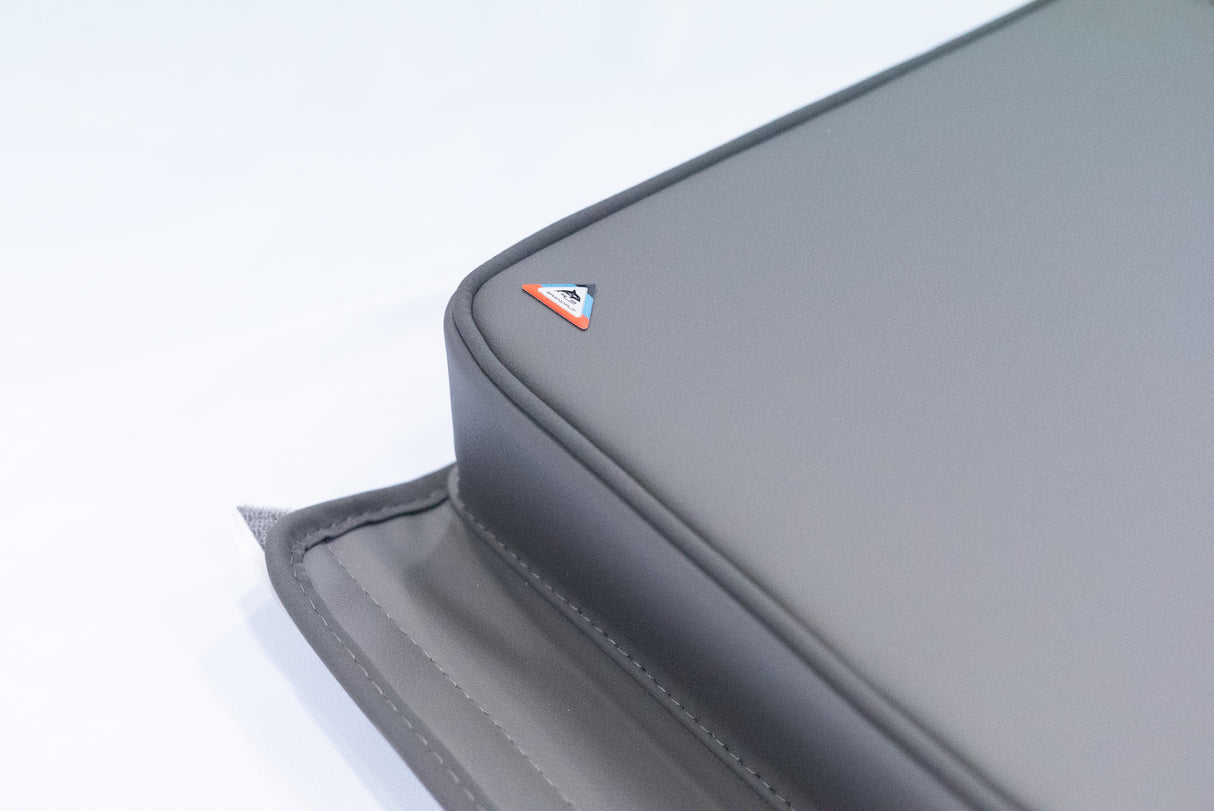 MULTIBOX® | Isoliertasche und/oder Abfallbehälter | VW T6.1 rechte FH-Tür | Design "Leder Palladium" | 100706836 - better-camper.de | Mense GmbH