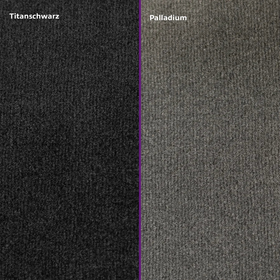 Veloursteppich-Set | VW Grand California | ab Modelljahr 2022 | Titanschwarz - better-camper.de | Mense GmbH