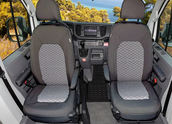 Second Skin® | Sonderanfertigung | 100705759 Design "Quadratic/Titanschwarz" - better-camper.de | Mense GmbH