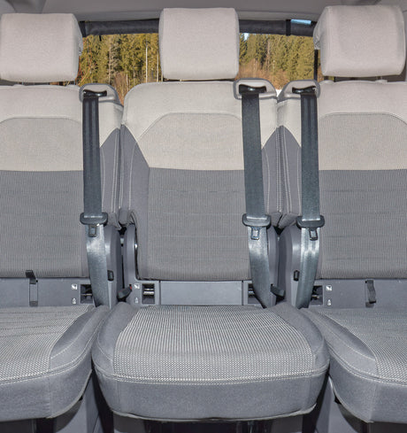 Second Skin® | Schonbezug Mittelsitz (2. Sitzreihe) | Design "Ribella Sandwick/Raven" | VW T7 California Beach Tour/Camper| 100705794