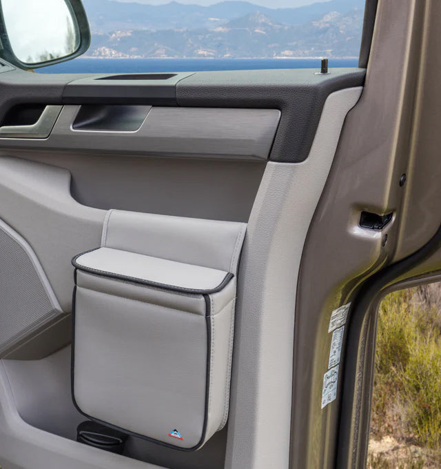 MULTIBOX® | VW T6 | für die rechte Fahrerhaustür | Design VW T6.1 „Leder Palladium“ | 100706832