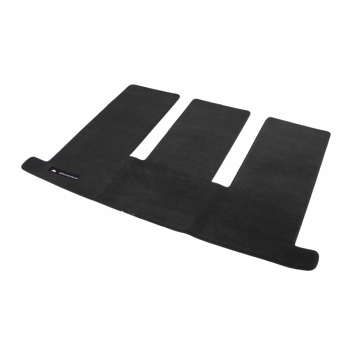 Velor carpet | Rear cargo area, 3-seater bench "Titanium Black" | VW T6.1/T6/T5 Multivan, Beach | 100708619
