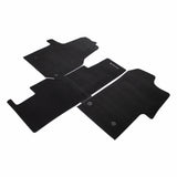 Veloursteppich-Set | VW Grand California | bis Modelljahr 2021 | 3. Tlg. | Titanschwarz