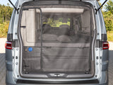 FLYOUT für Heckklappen-Öffnung mit Rundbogentür sowie mit Reißverschluss für Heckschrank | VW T7 California | 100150124