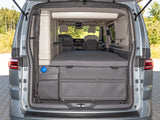 FLYOUT für Heckklappen-Öffnung mit Rundbogentür sowie mit Reißverschluss für Heckschrank | VW T7 California | 100150124
