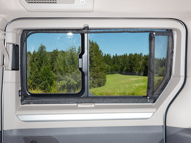 FLYOUT für die Schiebefenster in Schiebetür links mit U-Reißverschluss | VW T7 California | 100150123