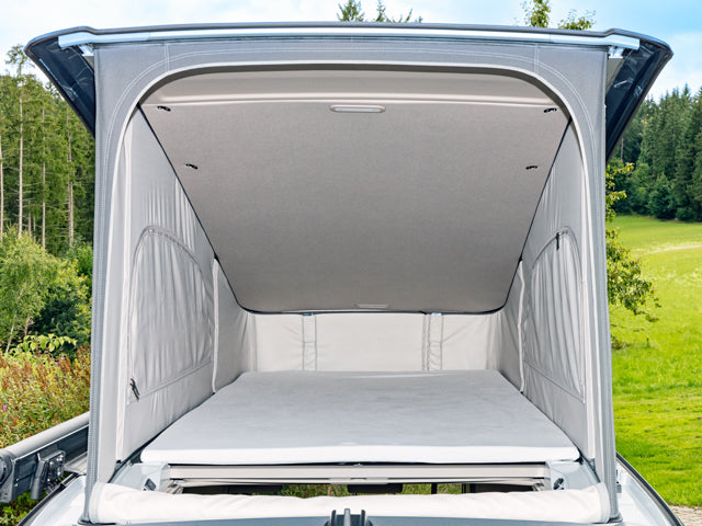 iXTEND® | Spannbettlaken Original-Matratze AD | Design"Single-Jersey" Weiß | VW T7 California | 100707629