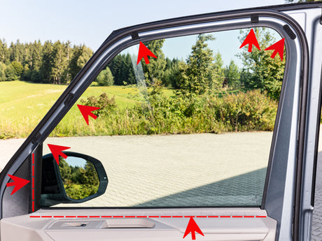 ISOLITE® | Extreme für Fahrerhausfenster 5-teilig mit Futteral | VW T7 California / Multivan | 100701678