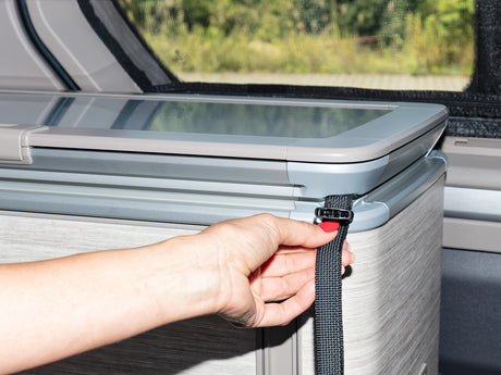 ISOLITE® | Befestigungsgurt-Set (2 Stück) für die Küchenblockschiene | VW T7 California Ocean/Coast | 100701902