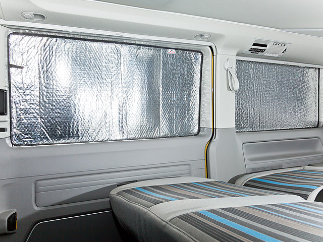 ISOLITE® | Inside Schiebefenster einteilig, rechte Schiebetür | VW T6.1/T6/T5 mit PKW-Verkleidung | 100701563 - better-camper.de | Mense GmbH